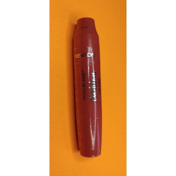 Revlon Kiss Cushion Lip Tint High End Coral 250 Makeup Set Orange Pink Lipstick - Picture 16 of 16